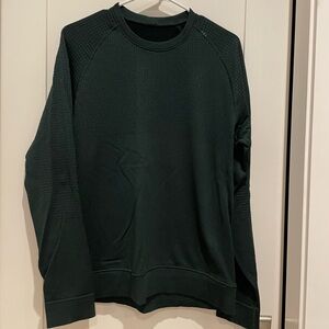 Men's Lululemon Rainforest Green Workout Long Sleeve